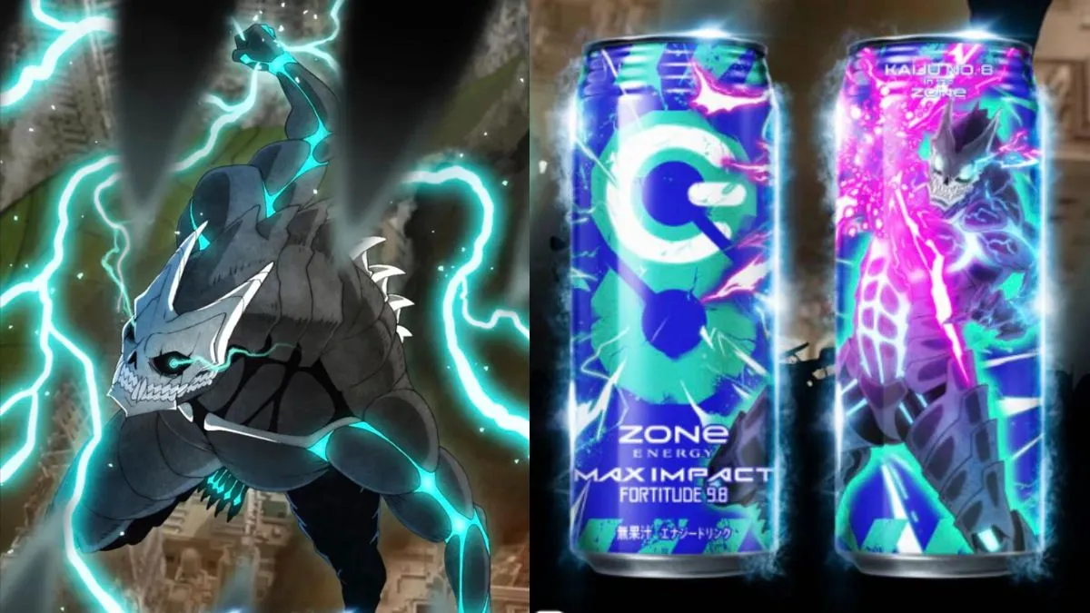 怪獸8號 聯名能量飲料ZONe