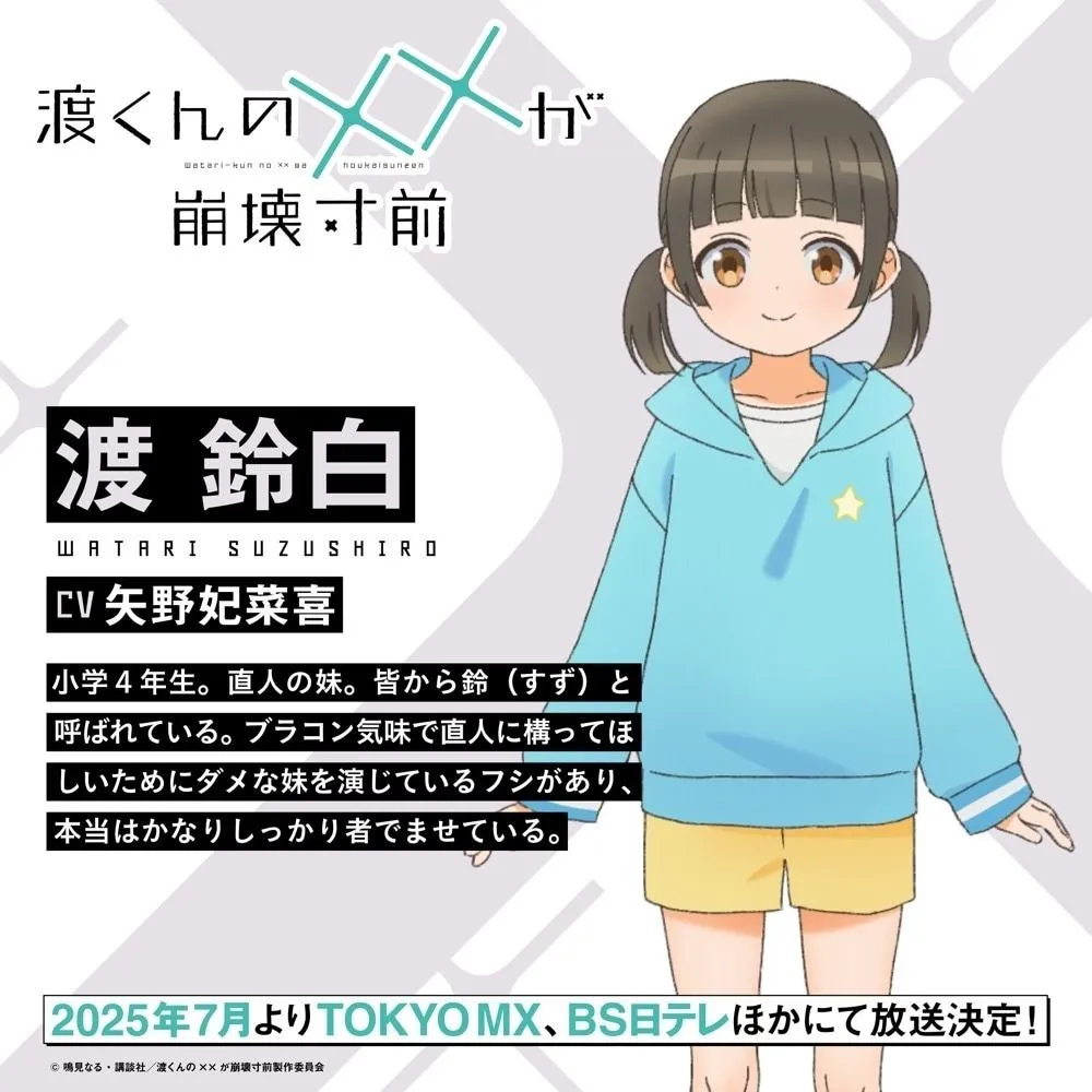 動畫《渡同學的××瀕臨崩壞》